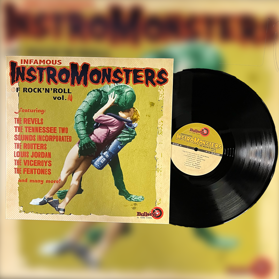 Instro Monsters of Rock N Roll Vol 3 LP – Boss Wax Records Instro Monsters of Rock N Roll Vol 3 LP – Boss Wax Records