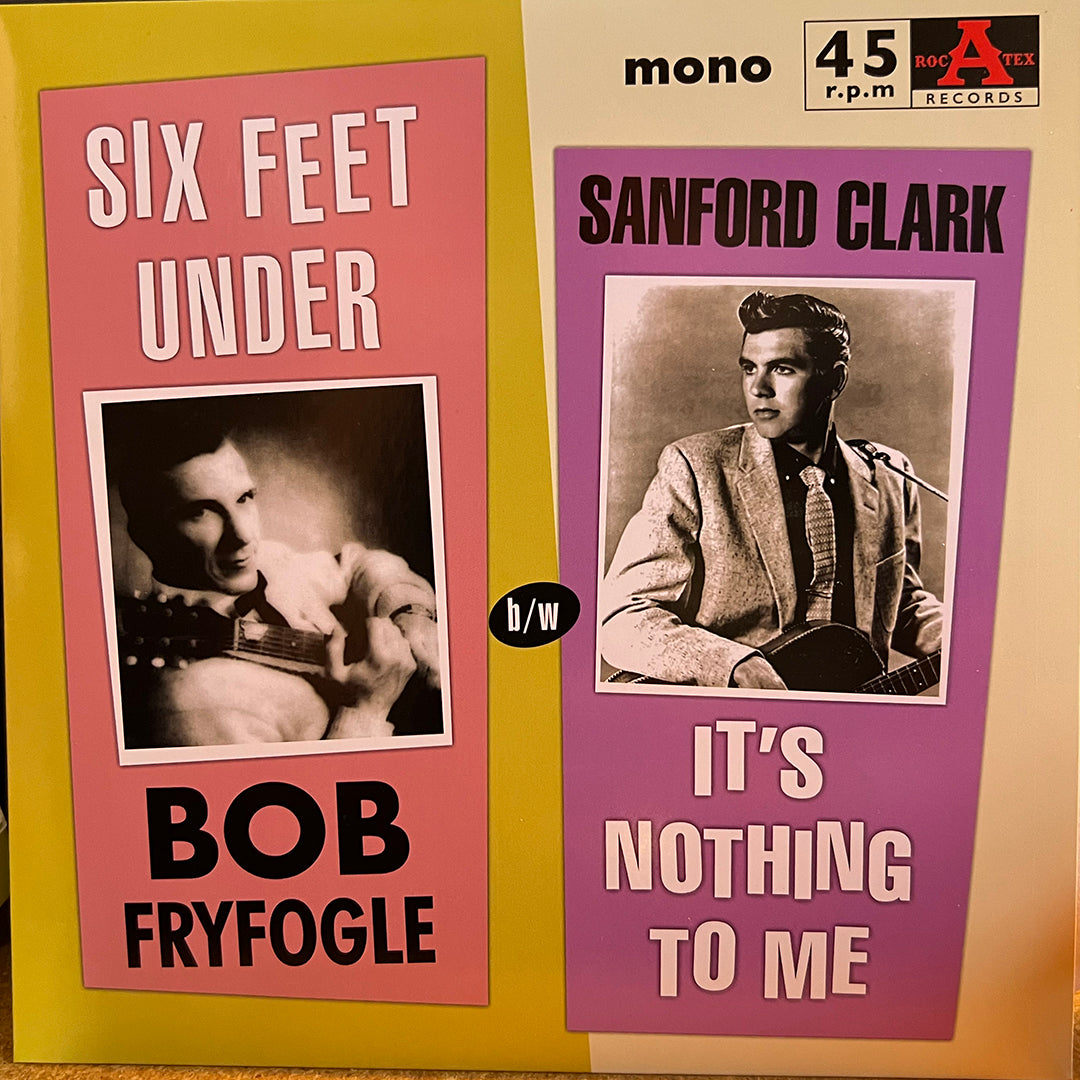 Various Artist - Bob Fryfogle and Sanford Clark 45 RPM