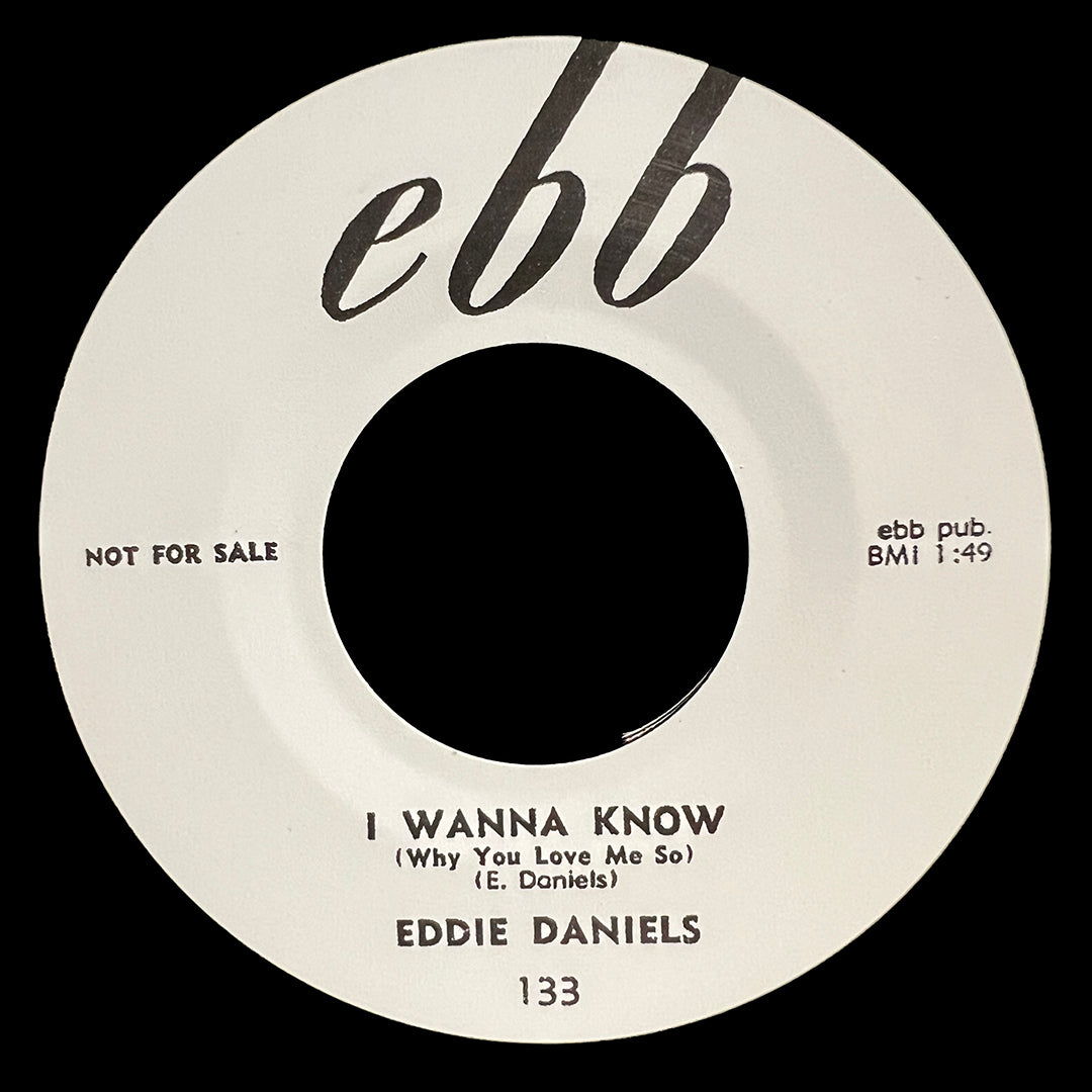 Eddie Daniels - I Wanna Know 45 RPM (RE)