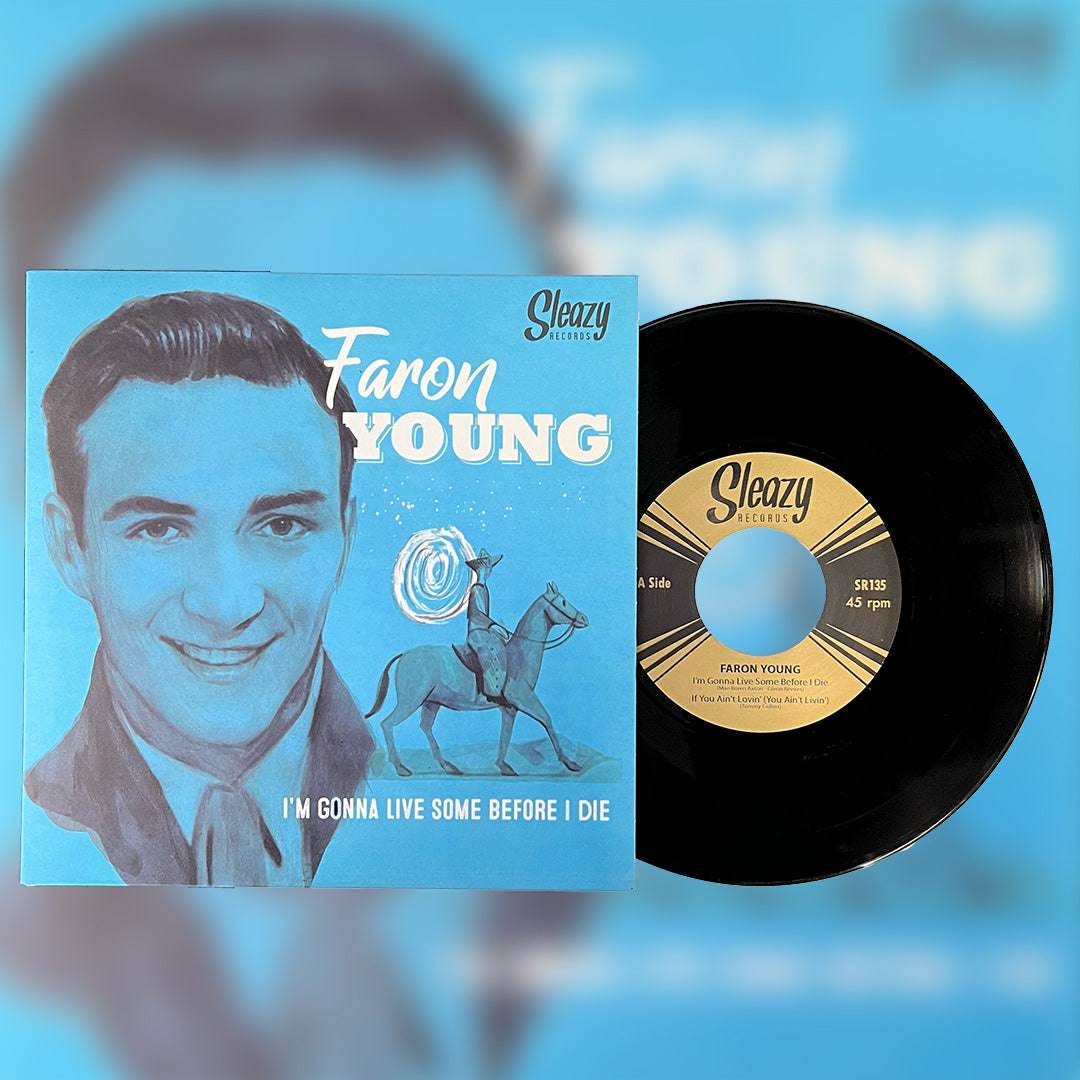 Faron Young - I'm Gonna Live Some Before I Die + 3 More 45 RPM EP