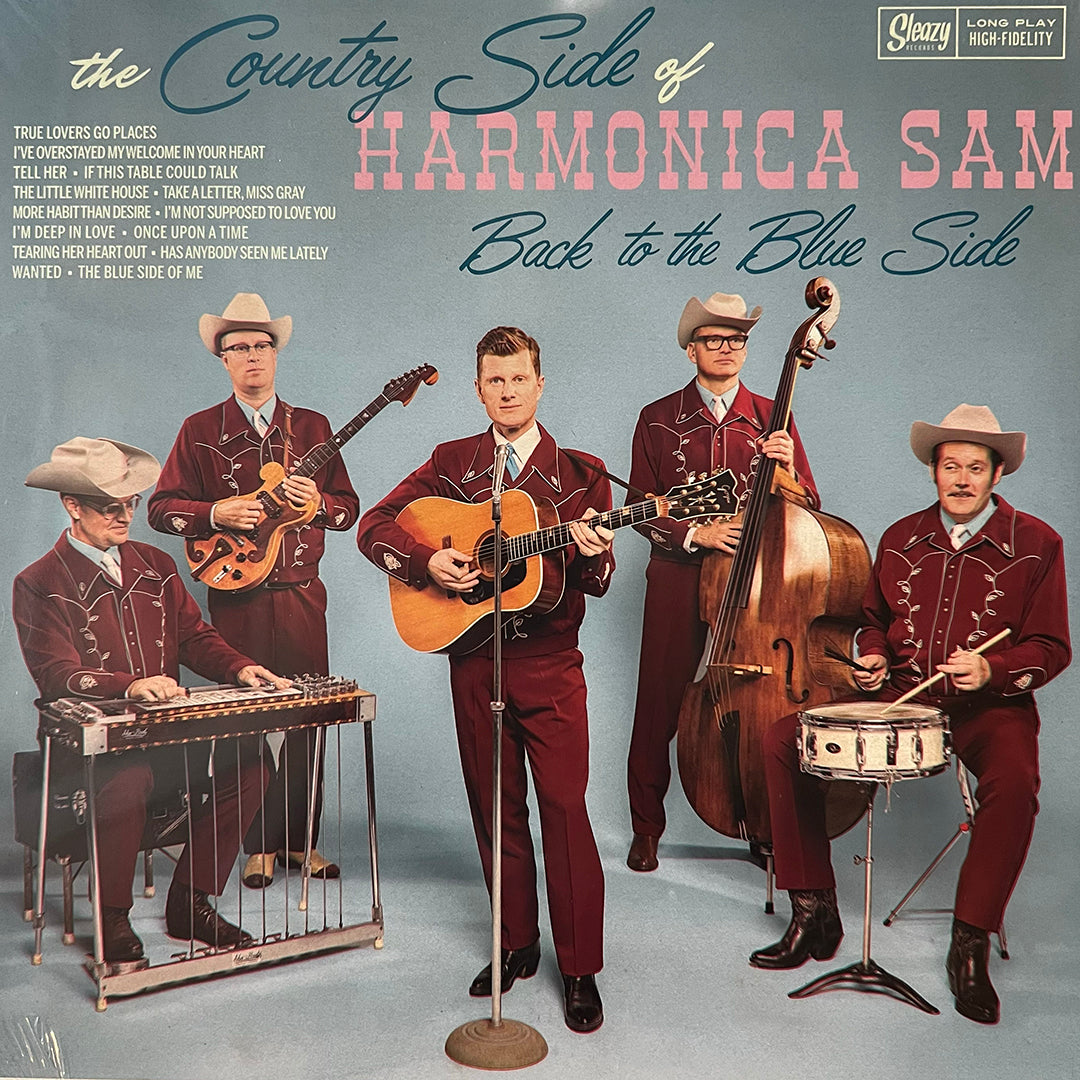 The Country Side of Harmonica Sam - Back To The Blue Side  LP