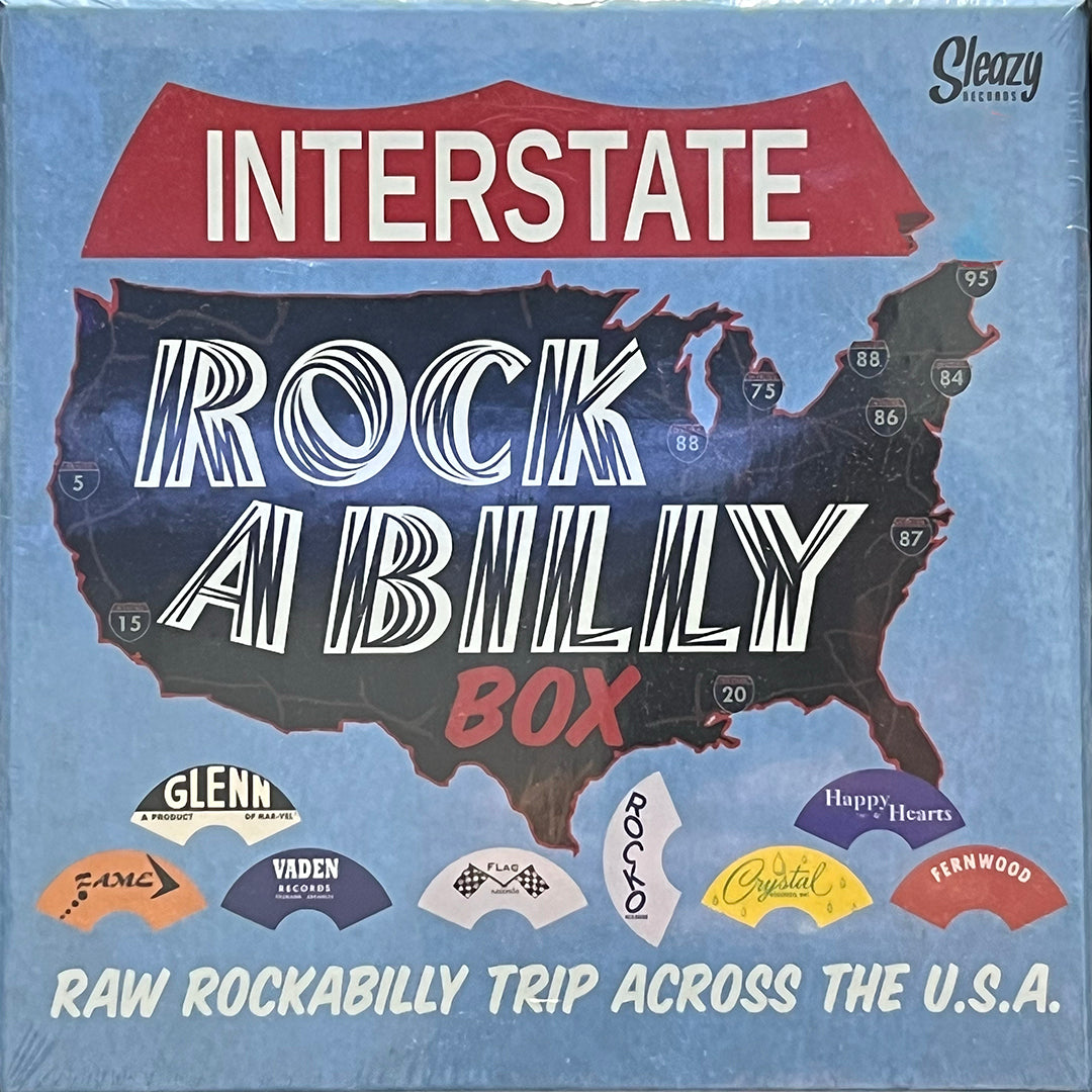 Interstate Rockabilly Box Set 8 x 45RPM 45s
