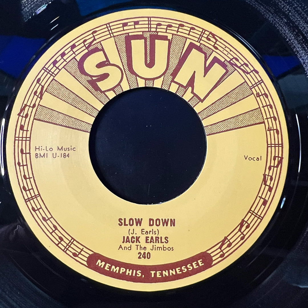 Jack Earls - Slow Down / A Fool For Lovin' You 45 RPM (RE)