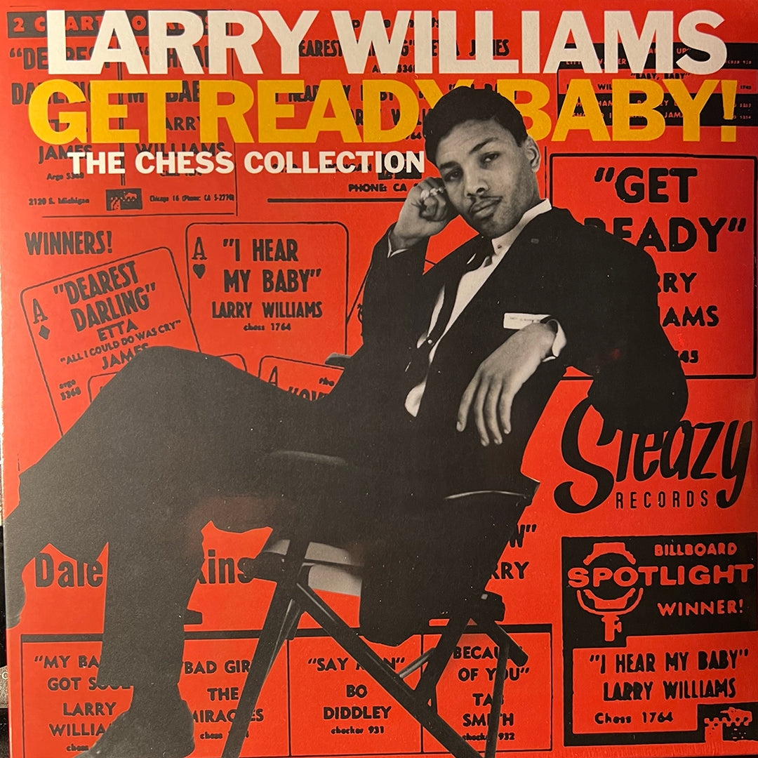 Larry Williams - Get Ready Baby 10" LP