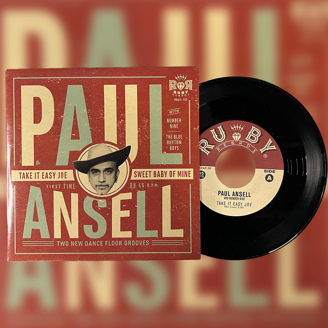 Paul Ansell - Take It Easy Joe / Sweet Baby Of Mine 45 RPM