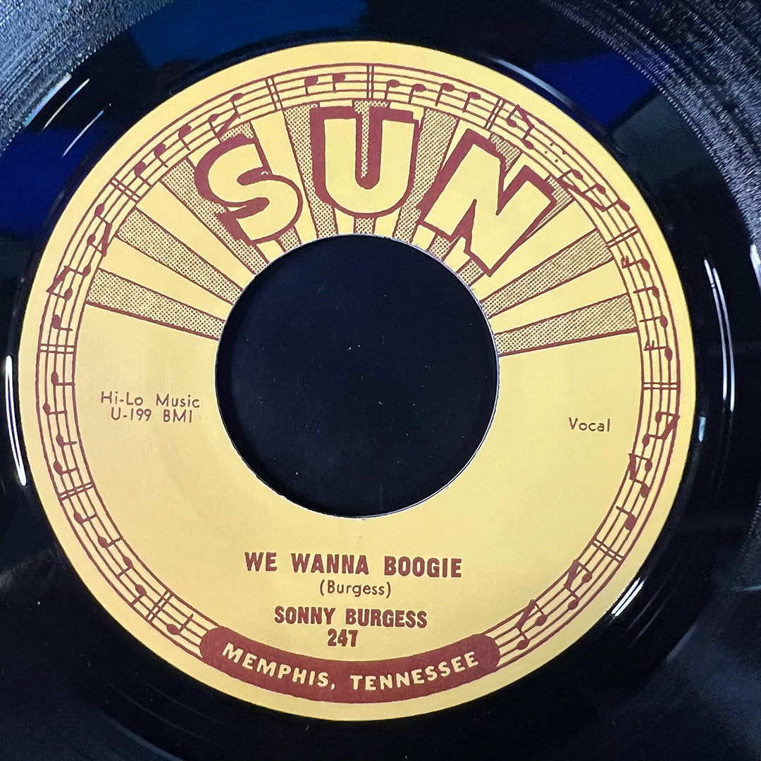 Sonny Burgess - We Wanna Boogie / Red Headed Woman 45 RPM (RE)