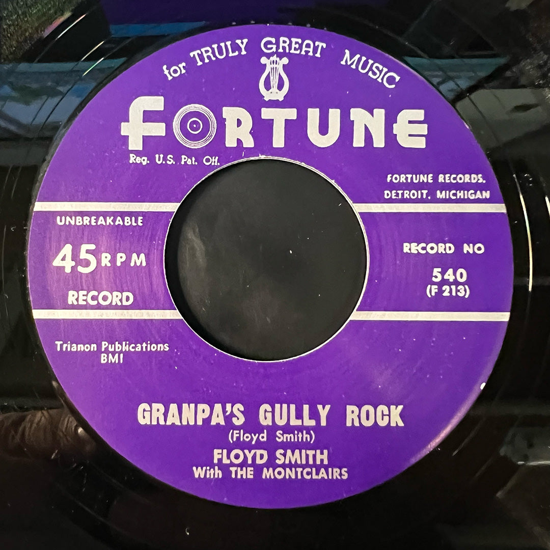 Floyd Smith & The Montclairs - Granpa's Gully Rock / This Is a Miracle 45 RPM (RE)