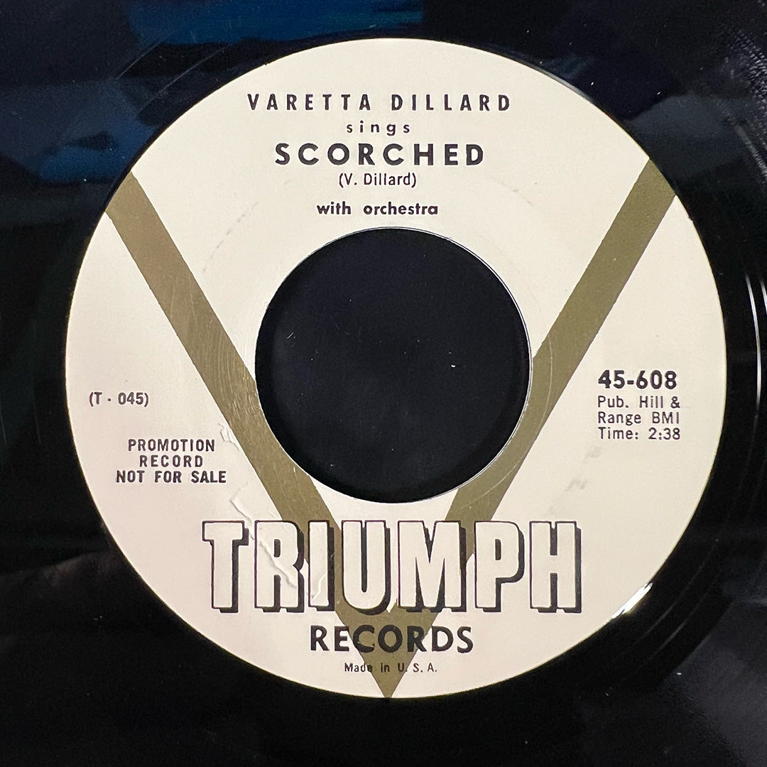 Varetta Dillard - Scorched / Good Gravy Baby 45 RPM (RE)